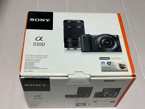 ■新品■送料込み■貴重な海外モデル SONY ILCE-5100Y ダブルズームレンズキット E PZ 16-50mm F3.5-5.6 OSS ブラック