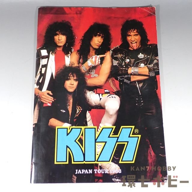 KISS ☆ ツアーパンフレット + 希少 バンダナ ワールドツアー KISS ☆ ツアーパンフレット + 希少 バンダナ ワールドツアー