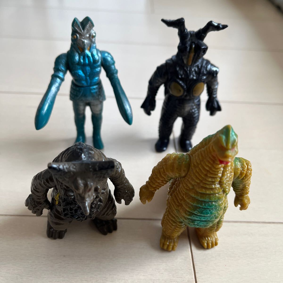 ウルトラ怪獣 レットキング バルタン星人 ゴモラ ミニソフビ ウルトラ怪獣 レットキング バルタン星人 ゴモラ ミニソフビ