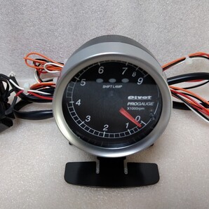 送料無料 PIVOT PT6-L 60パイ タコメーター 青照明 シフトランプ機能付き PRO GAUGE タコメーター 回転計 プロゲージ ピボット ③