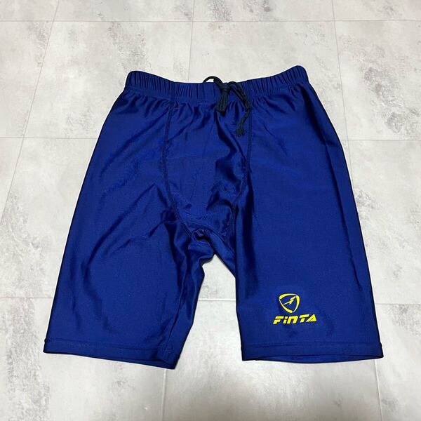 フィンタ FINTA ショートパンツ ハーフパンツ メンズMサイズ 74-82 紺 ネイビー