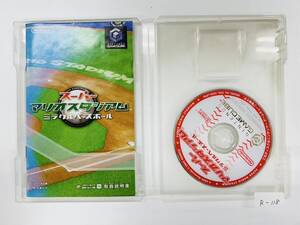 Nintendo ゲームキューブ スーパーマリオスタジアム ミラクルベースボール 動作確認済み R-118
