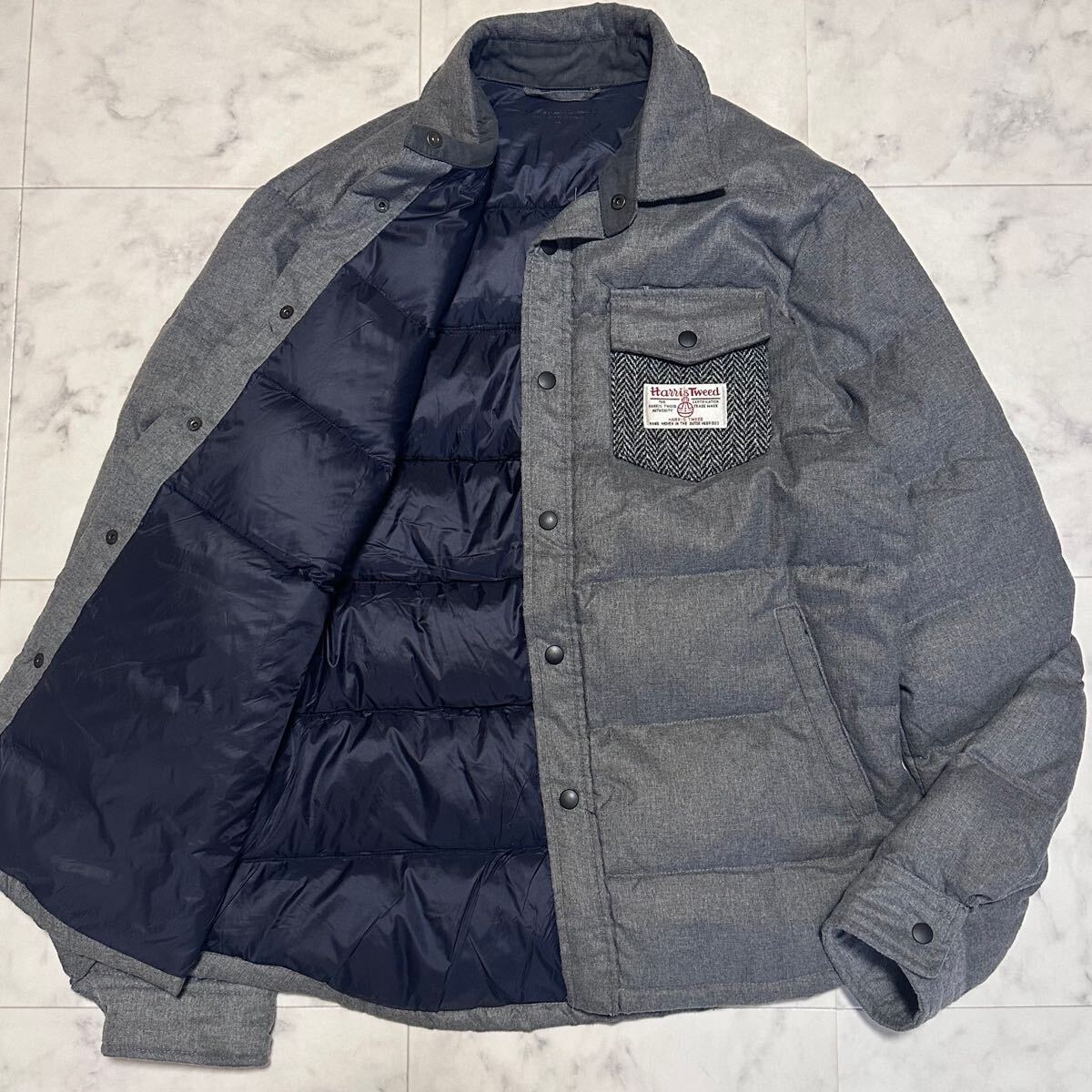 Yahoo!オークション -「harris tweed ハリスツイード」(ダウン