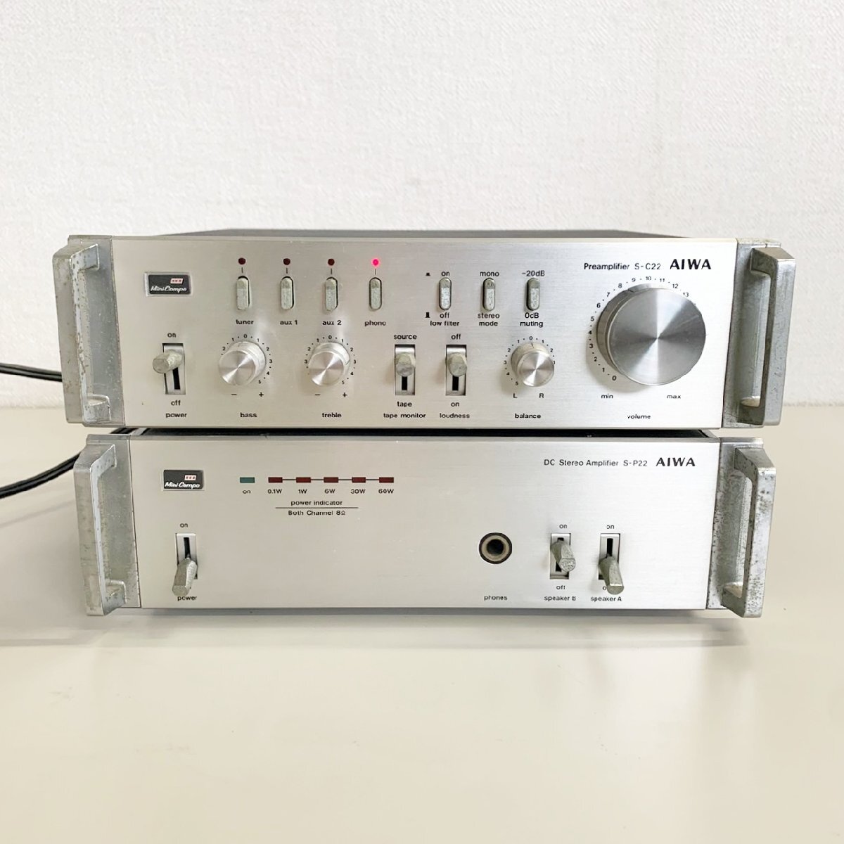 Yahoo!オークション -「(aiwa アイワ) s-p22」(アンプ Yahoo!オークション -「(aiwa アイワ) s-p22」(アンプ