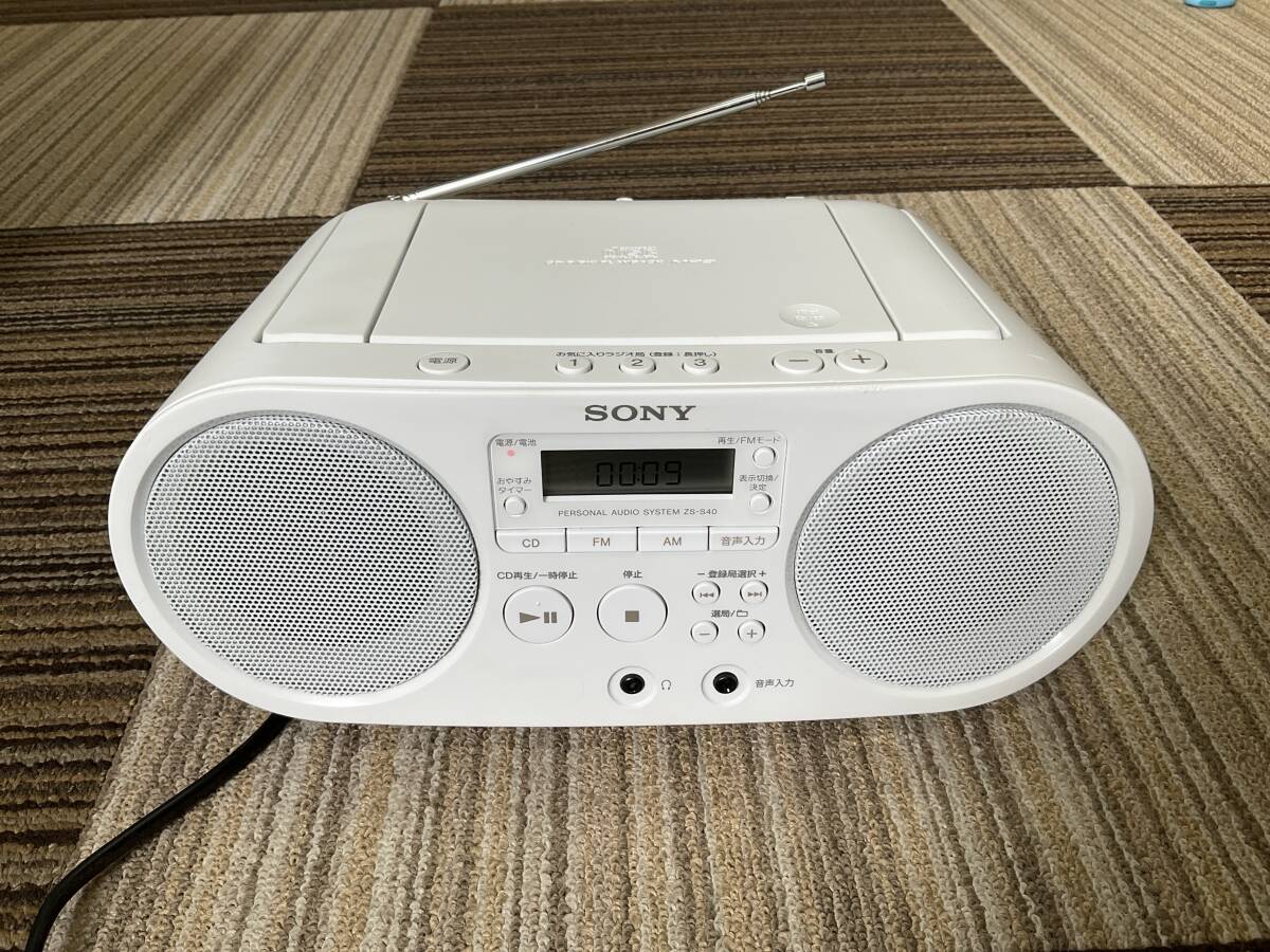 SONY パーソナルオーディオシステム ZS-RS81BT