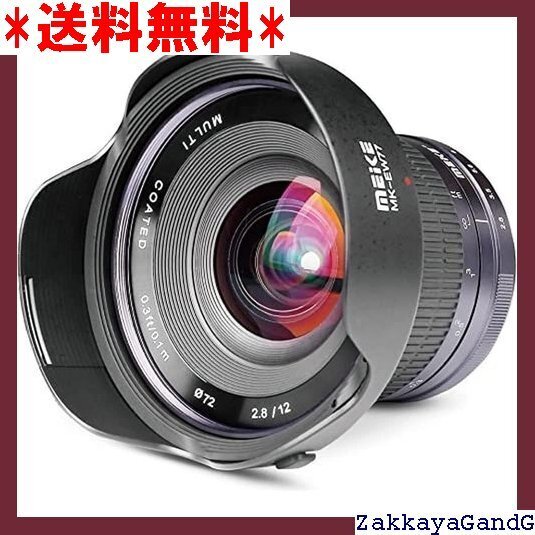 ☆★☆ 国内 Meike 交換レンズ 広角レンズ MK 12m Canon EF-M用 日本語取説付 19950002 98
