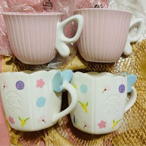 スターバックス さくら 2021 バタフライ マグカップ 4点