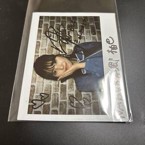 NMB48 本郷柚巴 直筆サイン入りチェキ 当選通知付 麻雀 2