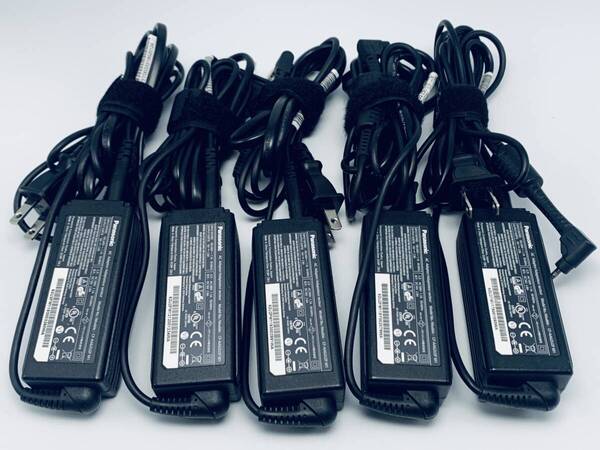 》送料無料■ ジャンク品 ★ 倉庫整理E ★ 中古 CF-AA62U2F x 5個まとめて ★ CF-XZ専用AC アダプター