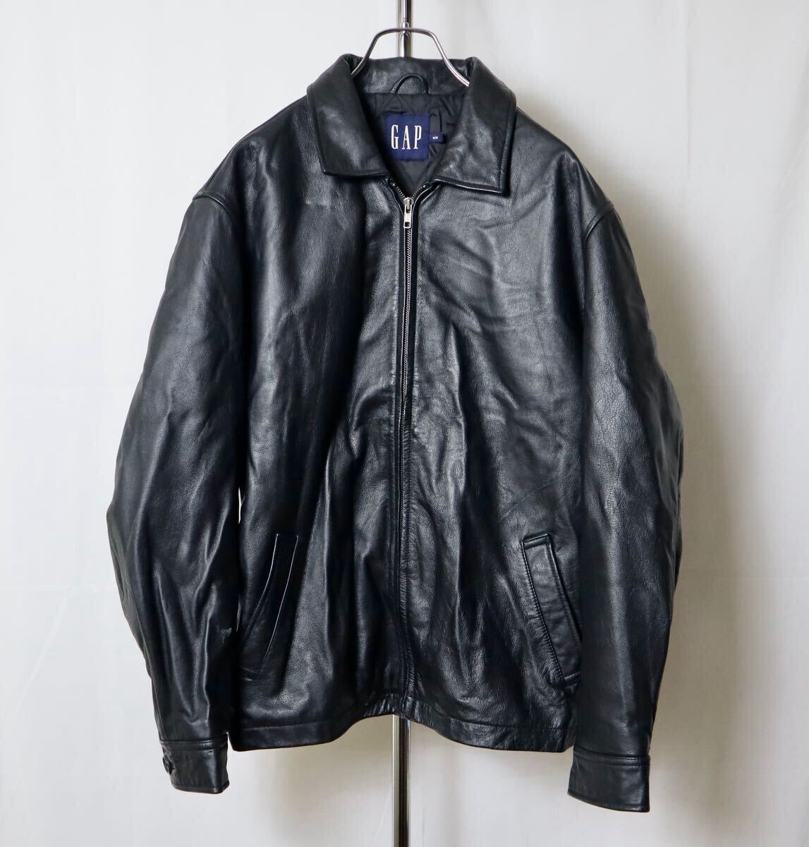 Yahoo!オークション -「gap レザー ジャケット」(メンズ Yahoo!オークション -「gap レザー ジャケット」(メンズ