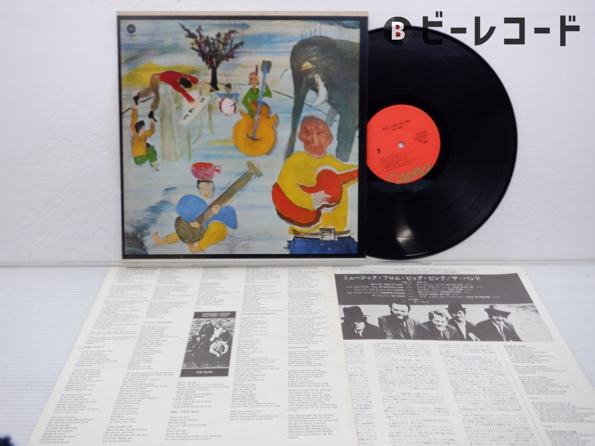 Yahoo!オークション -「the band music from big pink Yahoo!オークション -「the band music from big pink
