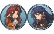 中古バッジ・ピンズ ランディ&アリオス 缶バッジ2種セット 「Switchソフト 英雄伝説 零の軌跡:改」 WonderGOO