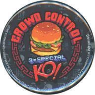 中古バッジ・ピンズ CROWD CONTROL 缶バッジ 「PS5/Switchソフト ダブルドラゴン外伝 ライズ・オブ・ザ・