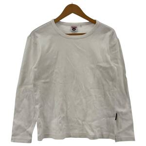 ALPHA アルファ クルーネック カットソー sizeM/ホワイト