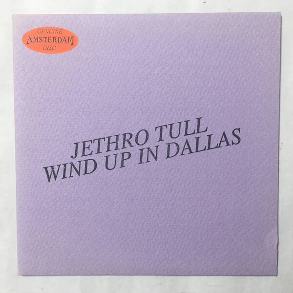 JETHRO TULL WIND UP IN DALLAS PURPLE