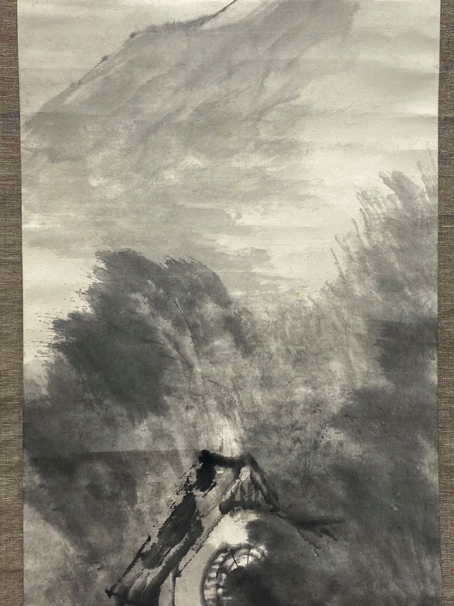真作保証 藤井松山 水車の図 共箱 紙本 備後 掛軸 書画 骨董品 美術品 4230kqN 真作保証 藤井松山 水車の図 共箱 紙本 備後 掛軸 書画 骨董品 美術品 4230kqN