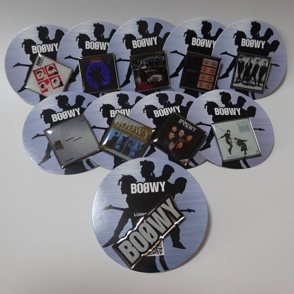 ★新品★全10種★コンプリート★BOOWY★ボウイ★PINS CAPSULE★ピンズカプセル★THE ARTIST COLLECTION★ガチャ★ガシャ★カプセルトイ★
