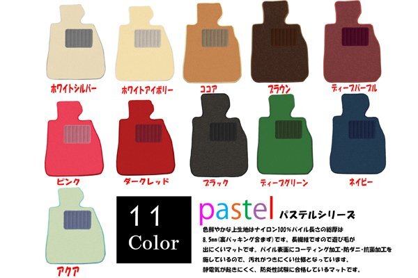 ☆強力消臭抗菌加工付 ek H81W ZEROフロアマット