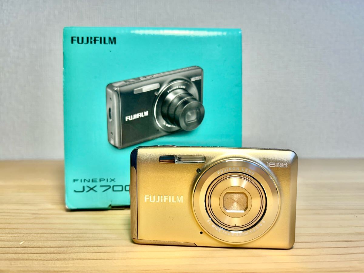 FUJIFILM FinePix JX700 ピンクゴールド デジカメ コンデジ