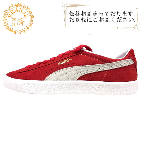 PUMA/プーマ 374921 スウェードVTG HIGH RISK スニーカー レッド メンズ ブランド