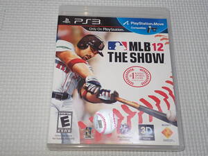 PS3★MLB 12 THE SHOW 海外版 北米版★箱付・説明書付・ソフト付