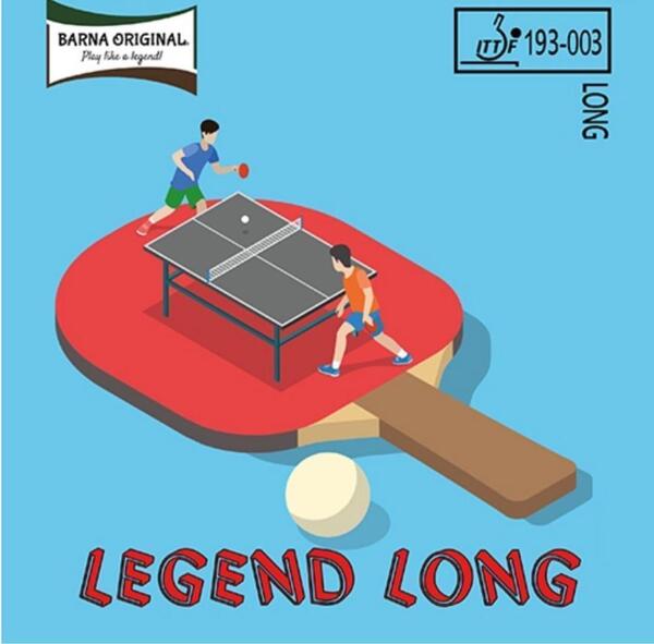 レジェンドロング 粒高 ラバー Legend long 卓球 1.0mm A2