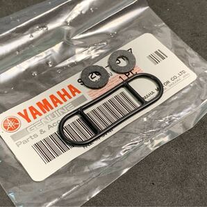 YBR125 ガソリン コック 取り付け パッキン 新品即決 (ワッシャー付き)ヤマハ純正 YSP フューエルコック 外装 タンク