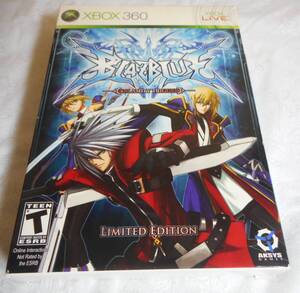 北米版 BLAZBLUE CALAMITY TRIGGER LIMITED EDITION