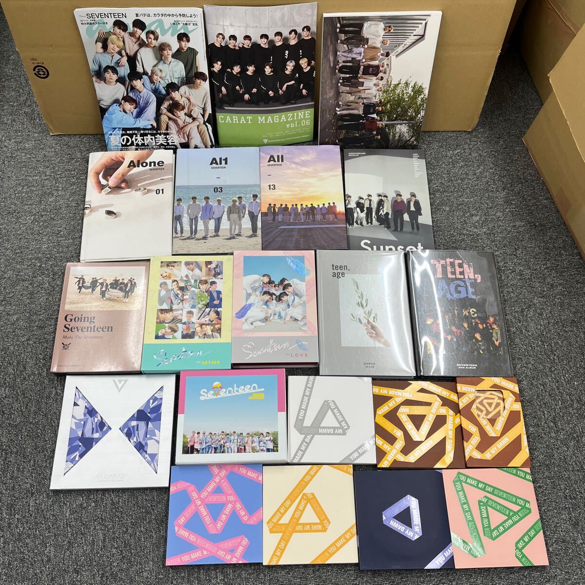 SEVENTEEN - CD face the sun 5形態 セット 未開封 SEVENTEENの