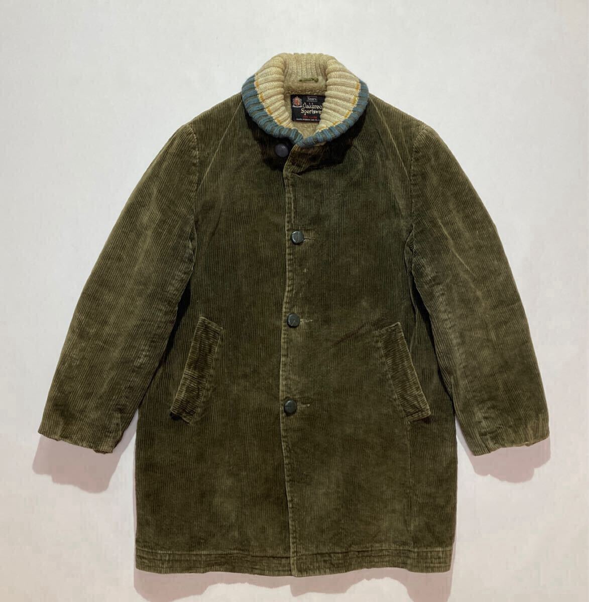 【極上品!!】60s 70s SEARS ヴィンテージ キャンバス コート Yahoo!オークション -「sears コート」(メンズファッション) の