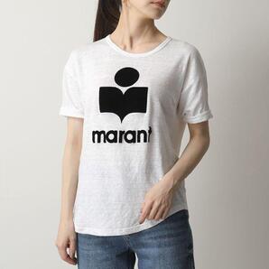 新品 ISABEL MARANT ロゴリネンカットソー Tシャツ 半袖 白