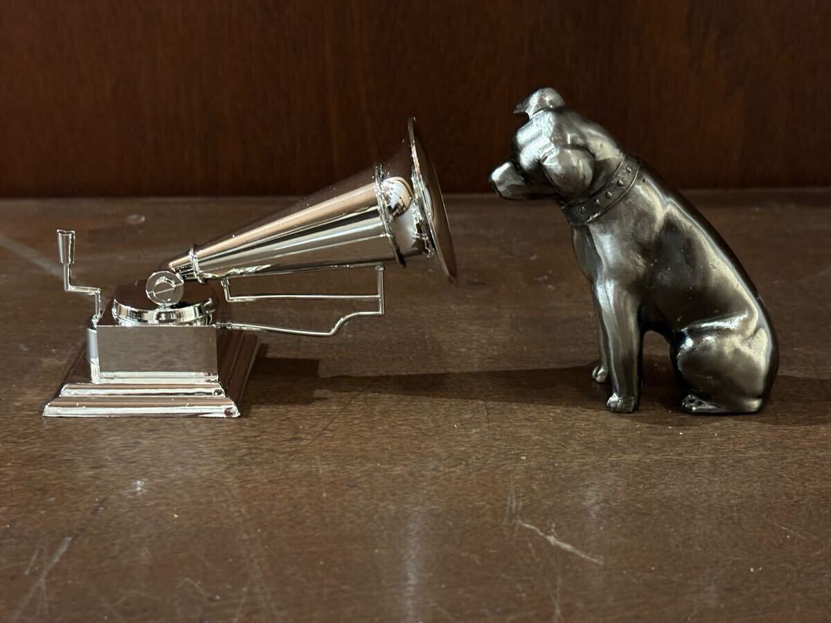 日本ビクター ニッパー蓄音機置物 Yahoo!オークション -「ビクター 犬 蓄音機」(アンティーク