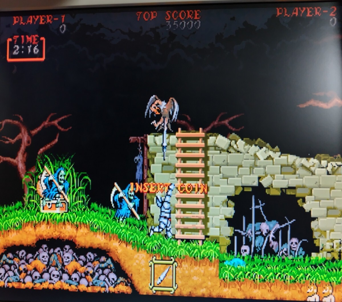 Yahoo!オークション -「大魔界村」(ゲーム基板) (アーケード Yahoo!オークション -「大魔界村」(ゲーム基板) (アーケード