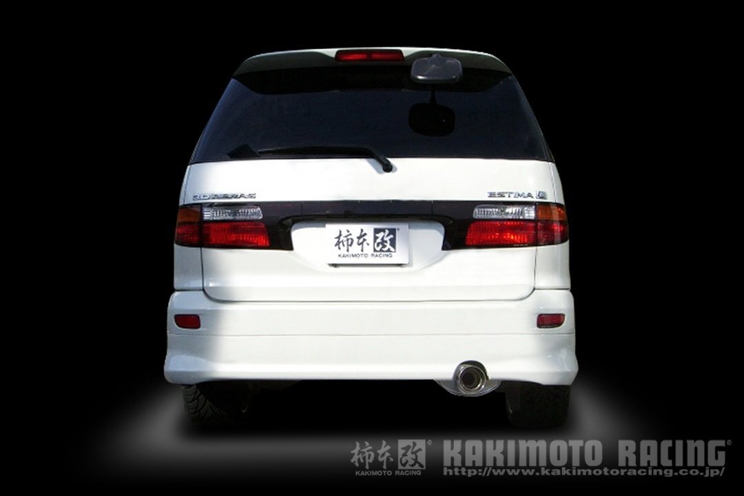 自動車関連業者直送限定 柿本 マフラー Kakimoto.R カキモトアール TOYOTA エスティマ ACR40W 2.4_NA 4WD 4AT (TS355R)