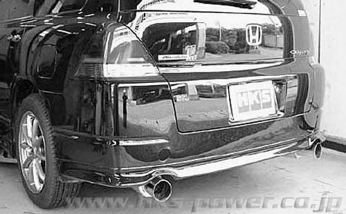 個人宅発送可能 HKS ハイパワー409 マフラー HONDA ホンダ オデッセイ RB1 K24A アブソルート FF 専用 【受注生産品】(32003-AH009)