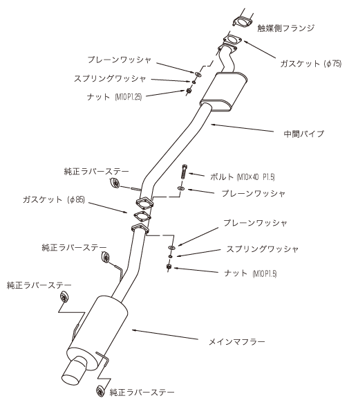【受注生産品】自動車関連業者直送限定 HKS サイレントハイパワー マフラー スカイラインGT-R BCNR33 RB26DETT (31019-AN006)