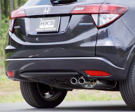 個人宅発送可能 HKS リーガマックス プレミアム マフラー HONDA ホンダ ヴェゼル RU3 LEB-H1 【受注生産品】(32018-AH031)