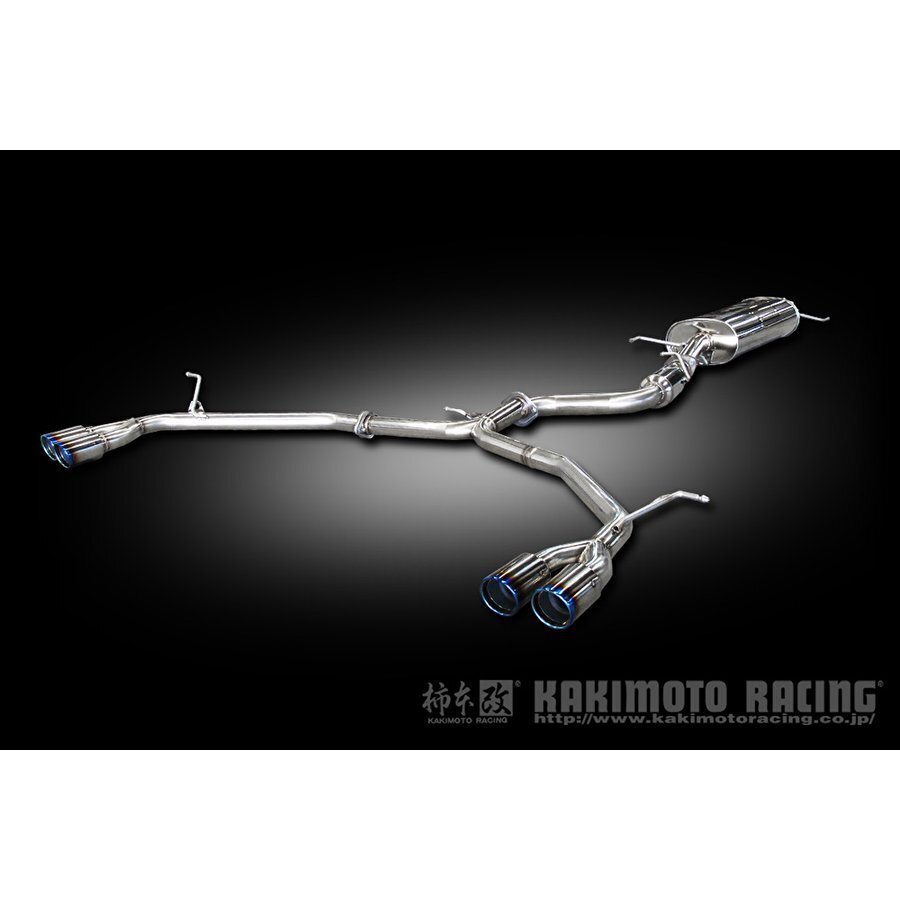 個人宅発送可能 柿本 カキモト マフラー Class KR センターパイプ付 TOYOTA アルファード GGH35W 3.5_NA 4WD (T713137S)