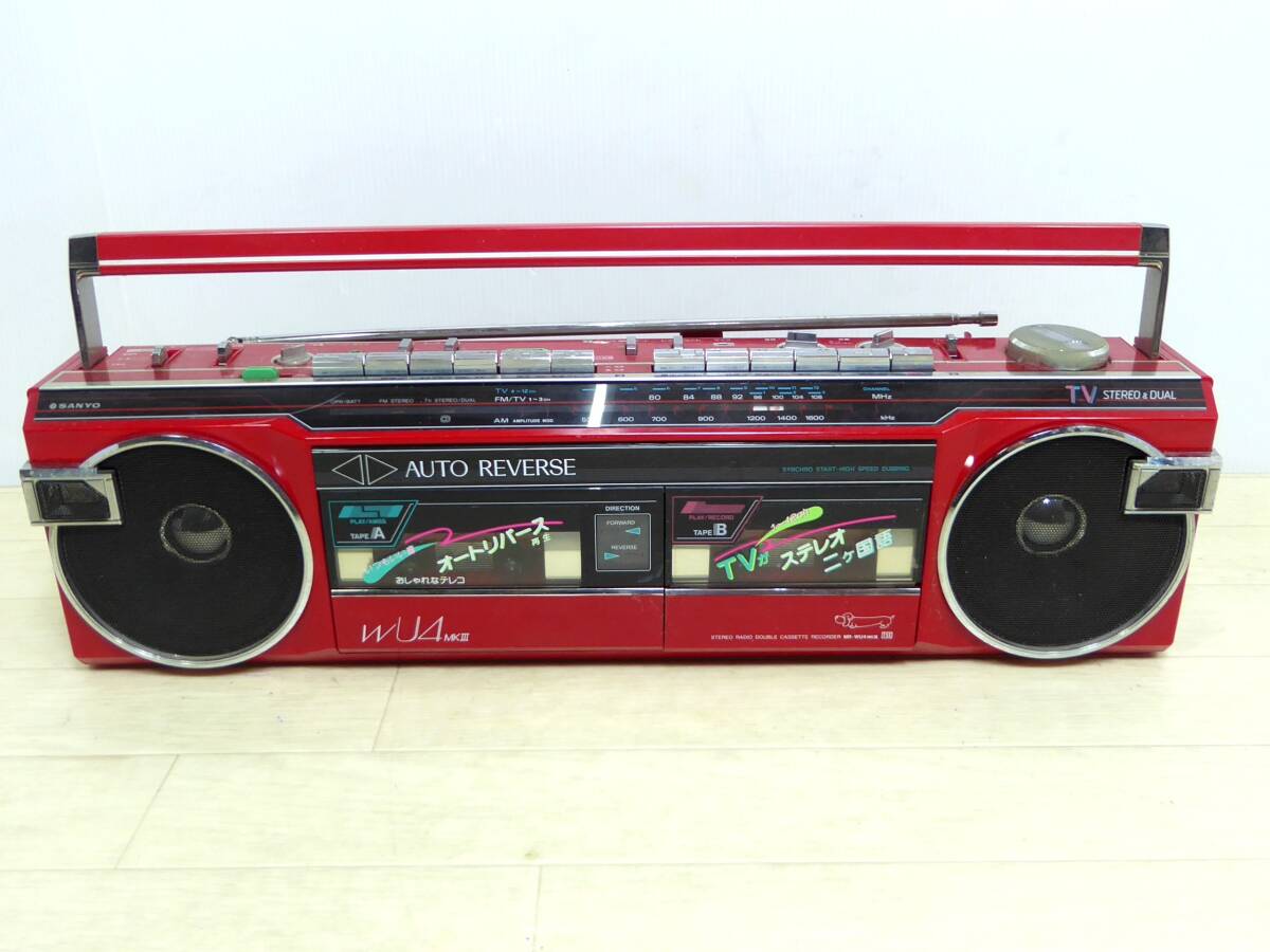 Yahoo!オークション -「sanyo サンヨー mr wu4」(カセットデッキ