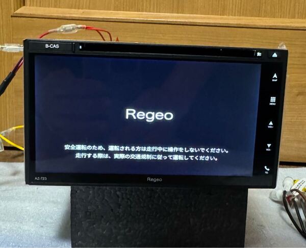 REGEO AZ-723 メモリーナビ フルセグ・Bluetooth