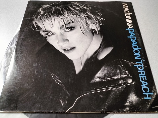 【廃盤LP】マドンナ Papa Don't Preach LPレコード・