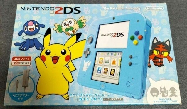 2ds ポケモン サン・ムーン ライトブルー pokemon 未使用 新品