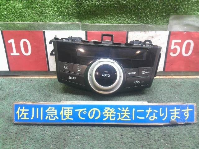 トヨタ プリウスα S ZVW40W 純正 エアコン スイッチ パネル 動作OK 55900-47140 23700-5631 AUTO付 DENSO 傷有り 現状販売 中古
