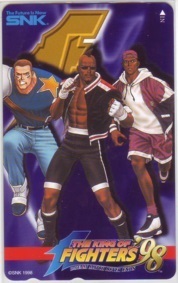 【テレカ】 THE KING OF FIGHTERS '98 KOF SNK テレホンカード 4S-A5017 未使用・Aランク