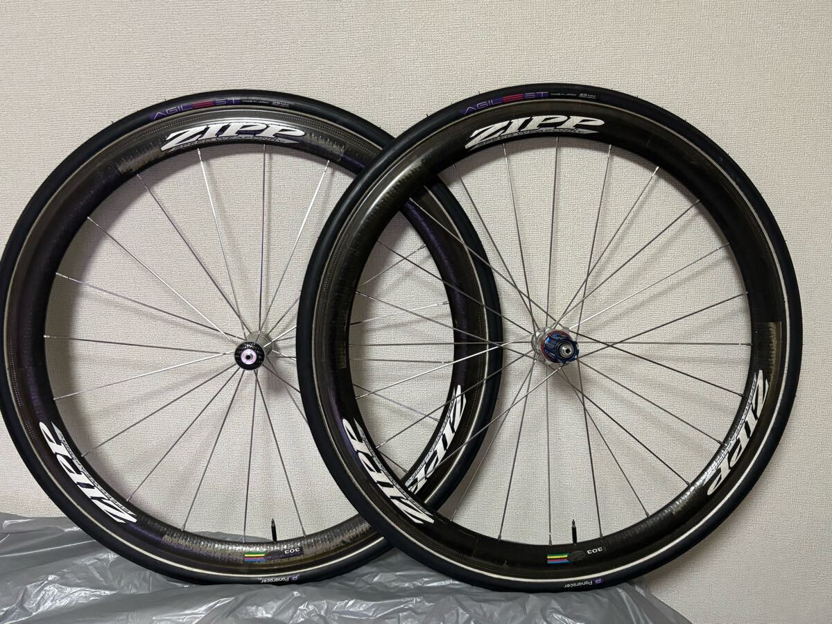 Amazon | ZIPP 303 FIRECREST ブラックデカール チューブラー 10