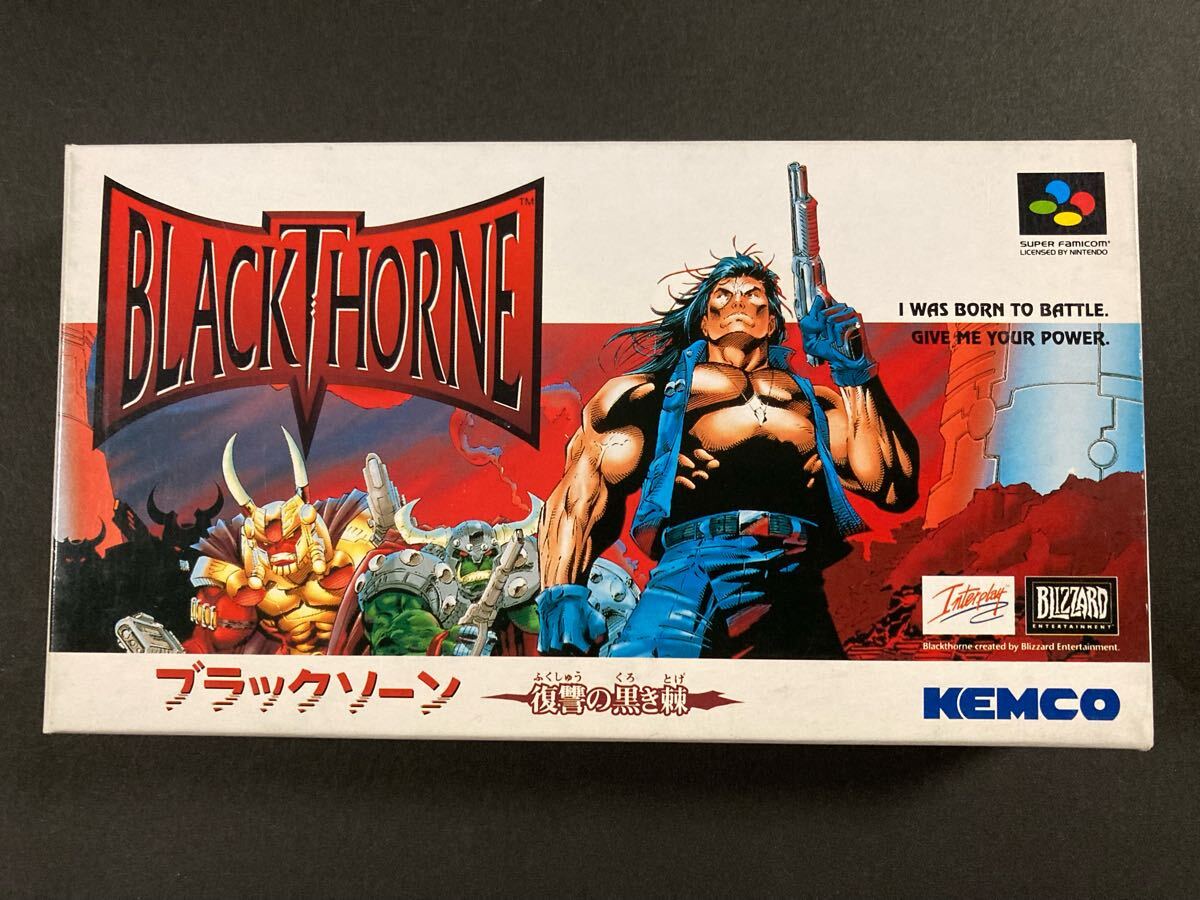 送料無料 百貨店 Yahoo!オークション -「ブラックソーン」(スーパーファミコン 家庭用ゲームソフト
