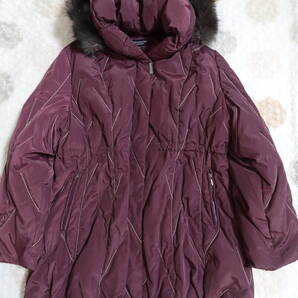 新品☆タグ付 LL ムーンバット フィンランドフォックス LIGNAGGIO ダウンコート リナージオ 大きいサイズ