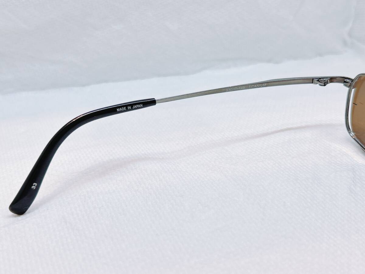 J-160 新品 未使用 ブランド 国産 チタン 和真 WASHIN 跳ね上げ サングラス 53□17 140 19g フルリム 保管品 眼鏡 メガネフレーム J-160 新品 未使用 ブランド 国産 チタン 和真 WASHIN 跳ね上げ サングラス 53□17 140 19g フルリム 保管品 眼鏡 メガネフレーム