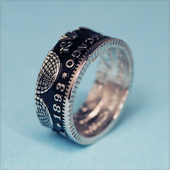 アメリカ　コロンブス万国博覧会 50セント銀貨　1893 USA 50セント銀貨1893年銘 シカゴバンコク博覧会/コロンブス航海