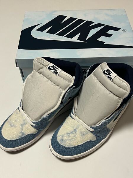NIKE ナイキ AIR JORDAN1 RETRO HIGH OG エアジョーダン1 デニム 27cm